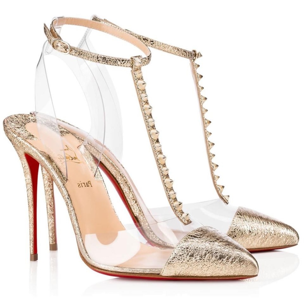 SOLD‼️ christian louboutin nosy spikes 100 - BNIB